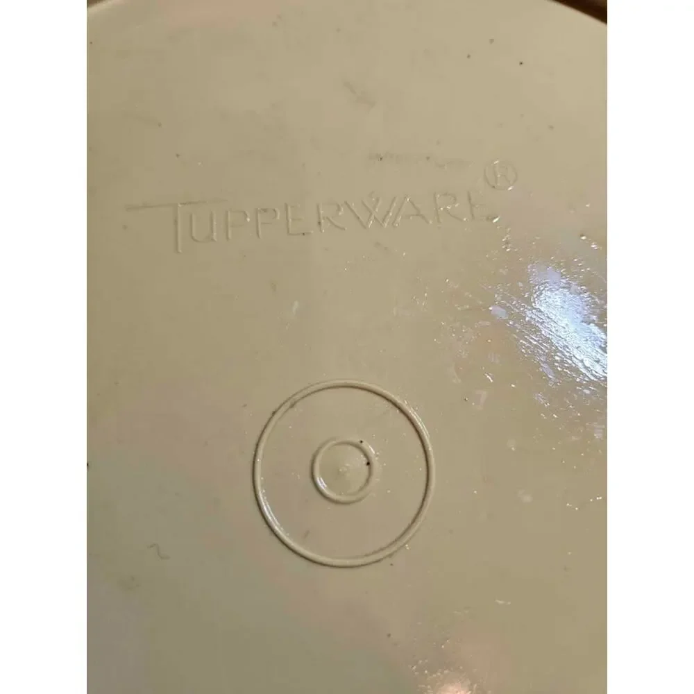 Tupperware Round Cake Taker Carrier Vtg